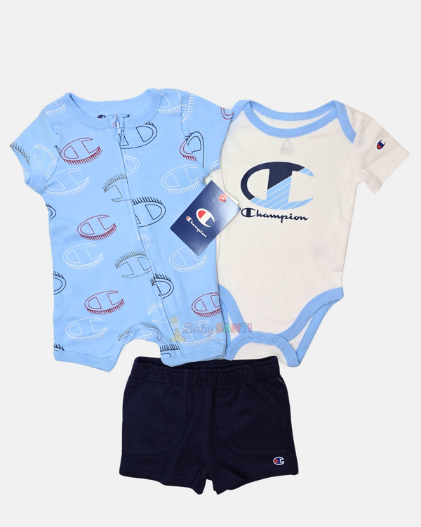 Conjunto 3 piezas Champion