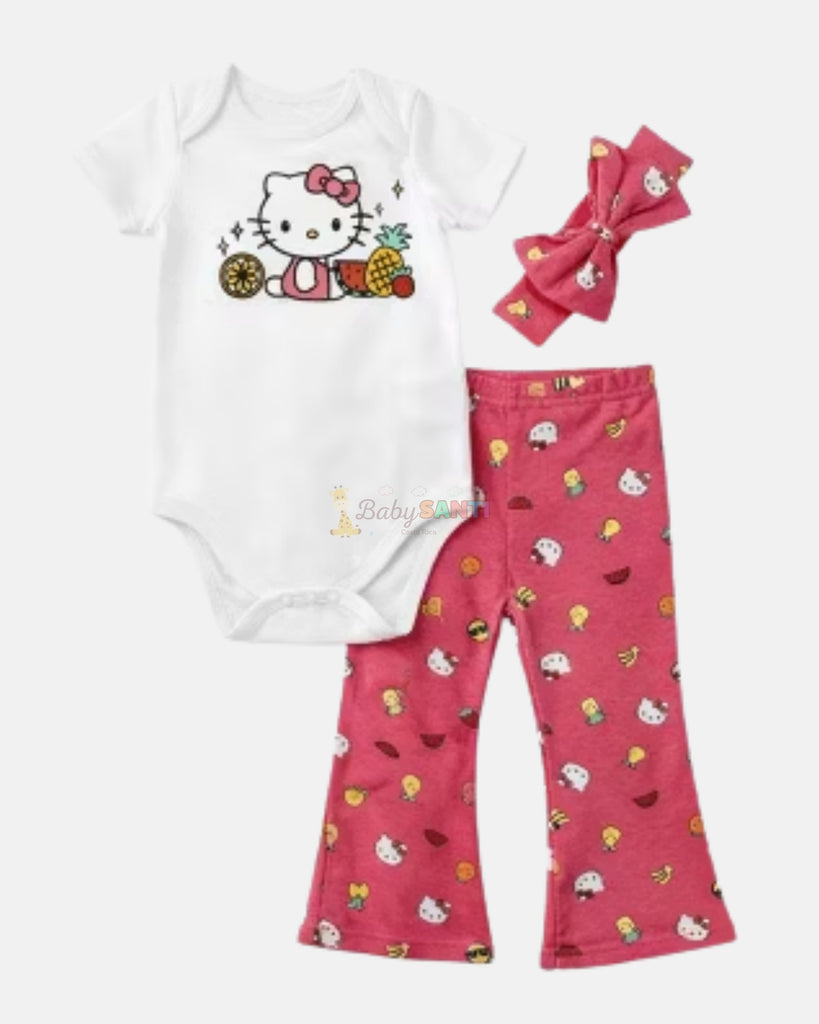 Set 3 piezas Hello Kitty
