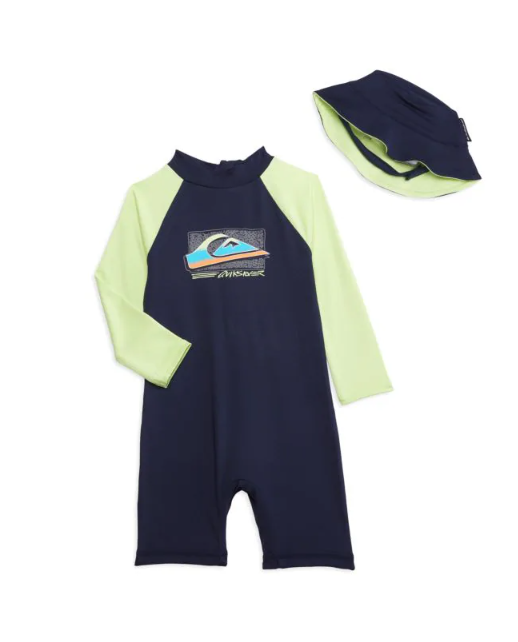 Traje de baño con Sombrero QuikSilver UPF50+