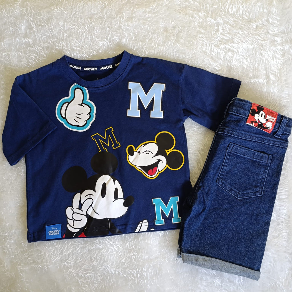 Conjunto 2 piezas Mickey Camisa & Short