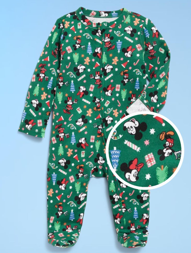 Pijama Navidad Unisex Minnie & Mickey