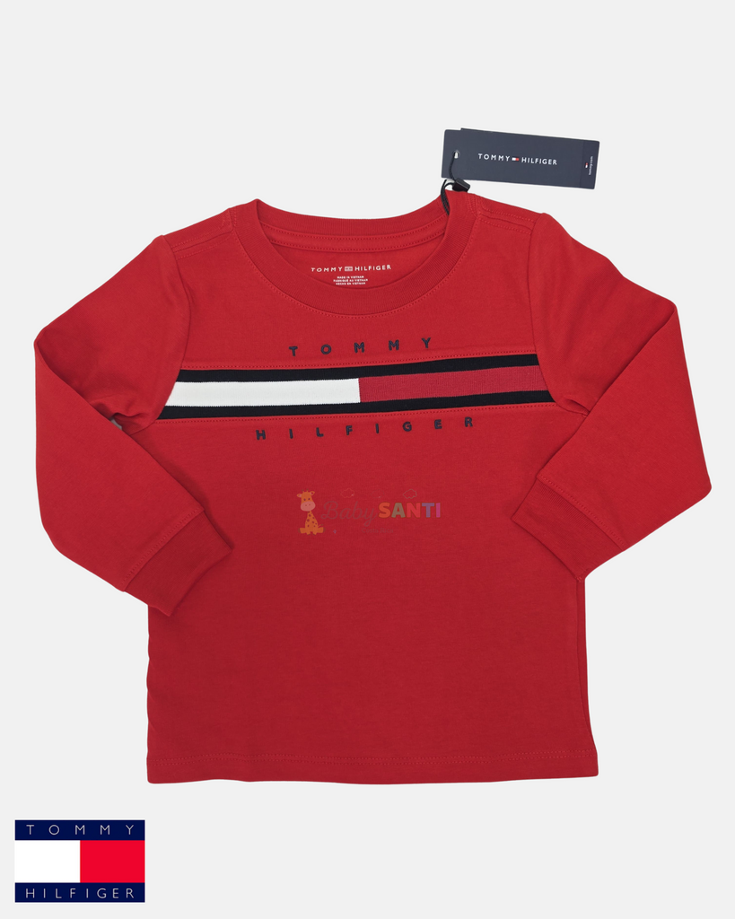 Camiseta Manga Larga Tommy Hilfiger
