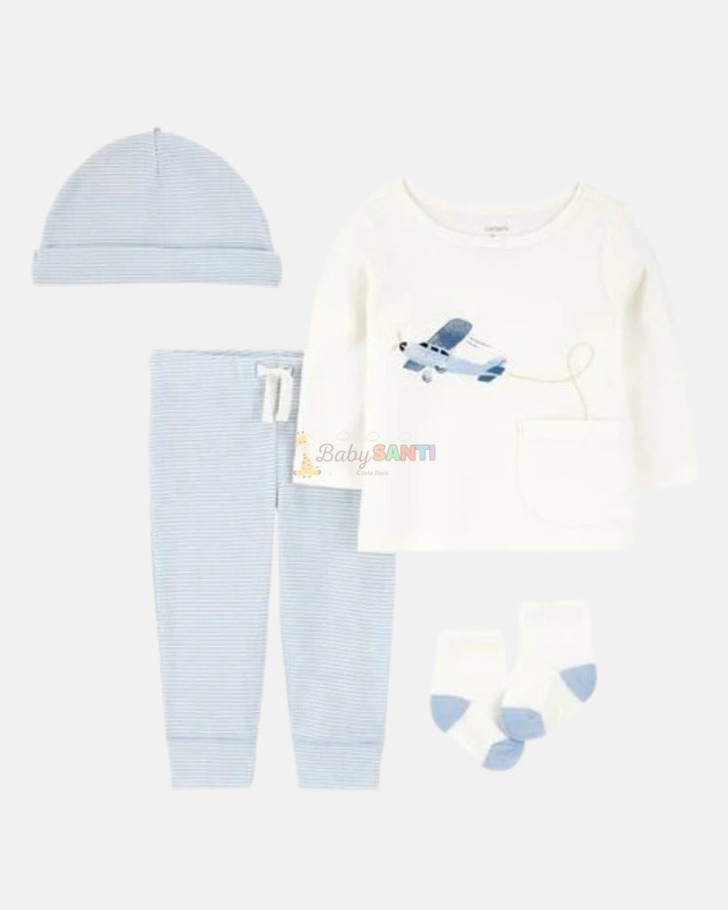 Set 4 Piezas Aviones
