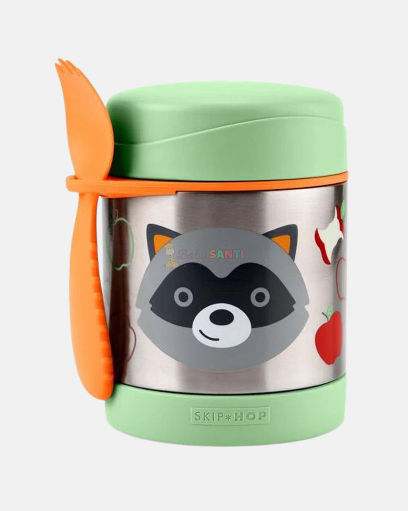 Jarra Comida Acero Inoxidable Mapache
