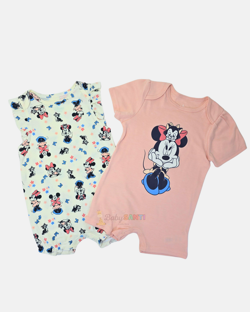 Paquete 2 Romper Minnie