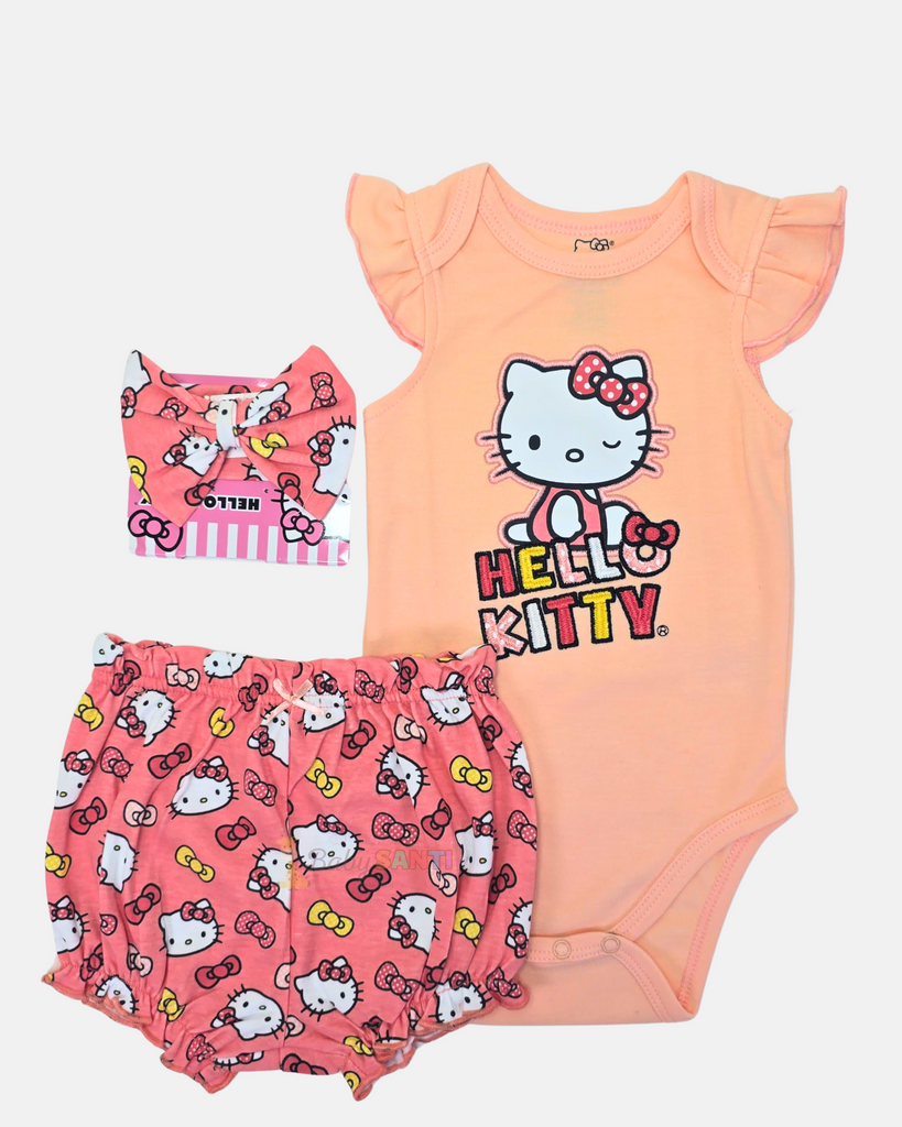 Conjunto 3 piezas Hello Kitty