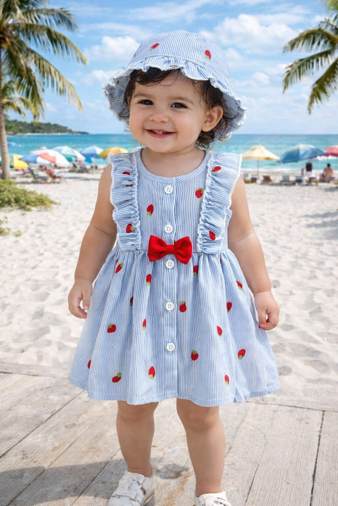 Conjunto Vestido & Sombrero