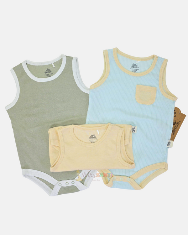 Mamelucos Pack 3 Niño