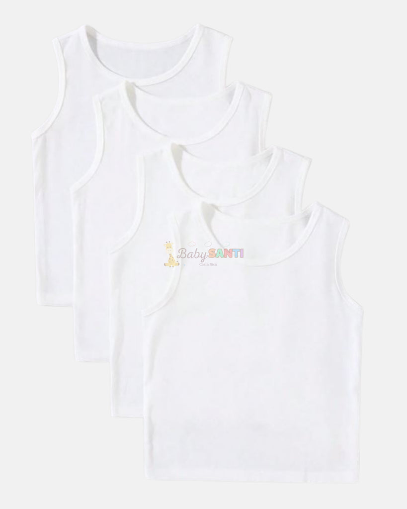Pack 4 Camisetas Tirantes
