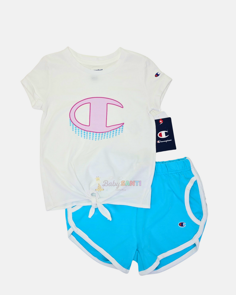 Conjunto 2 piezas Champion