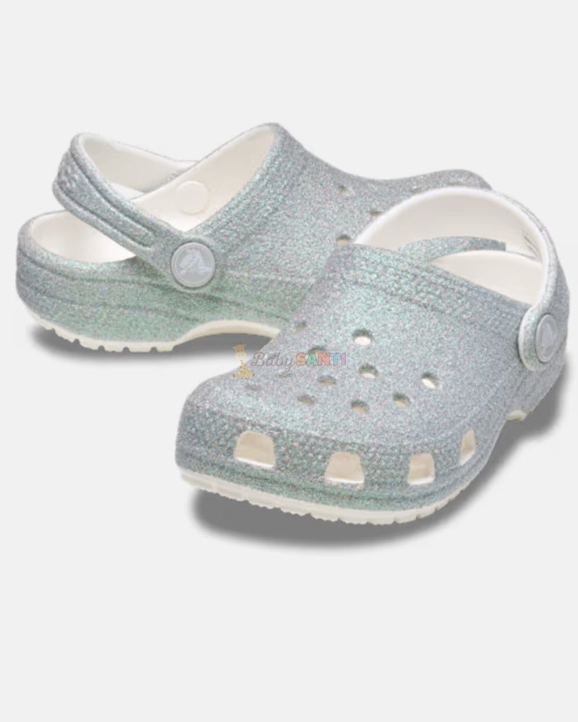 Crocs Glitter Iridiscente Clásicas