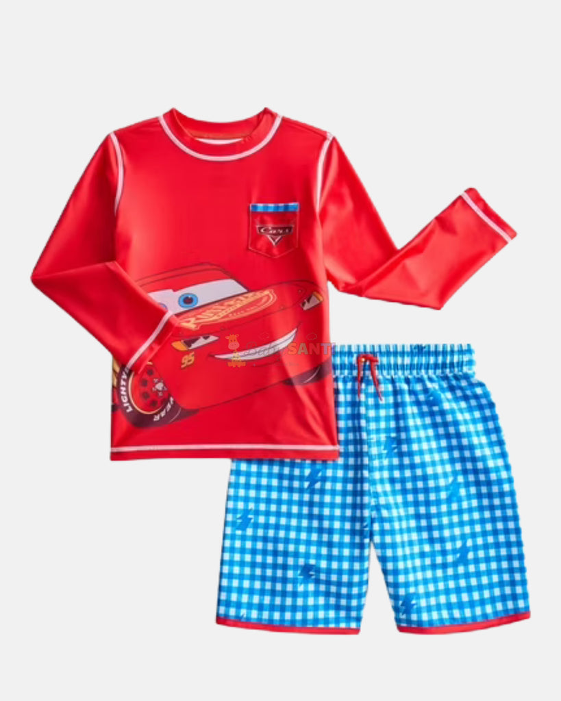 Traje de Baño Cars Rayo McQueen