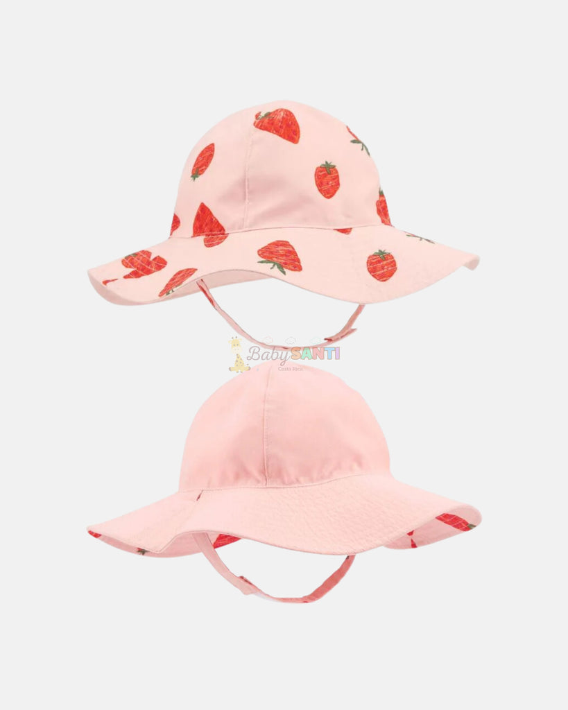 Sombrero Reversible Fresita