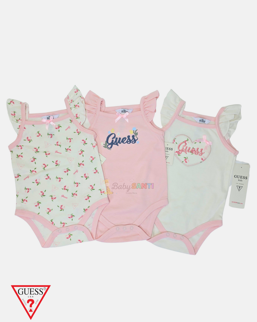 Paquete 3 Mamelucos Guess