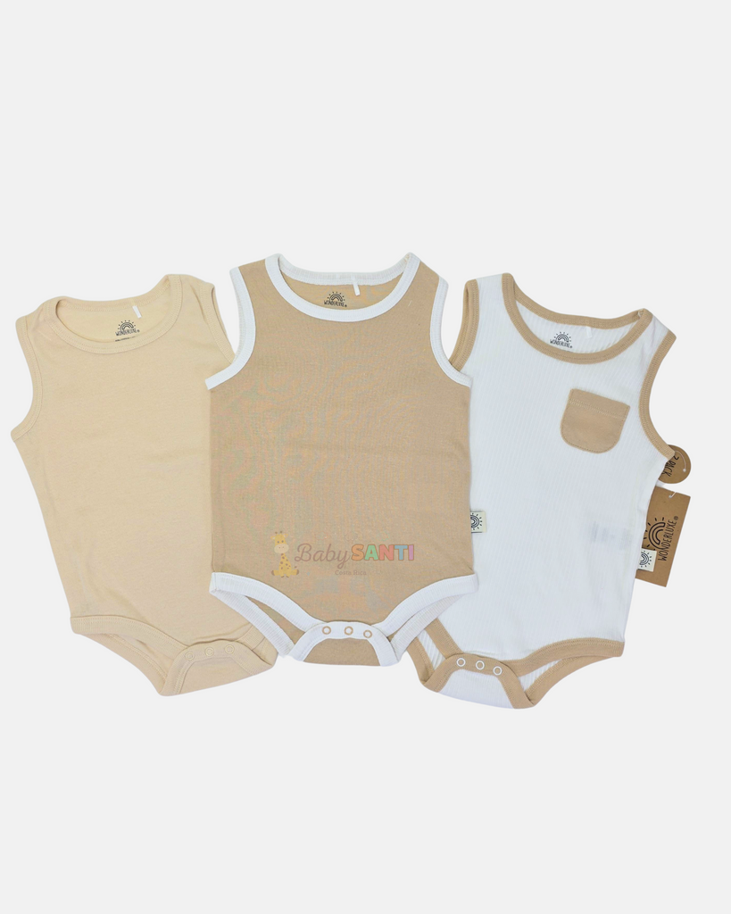 Paquete 3 Mamelucos Niño