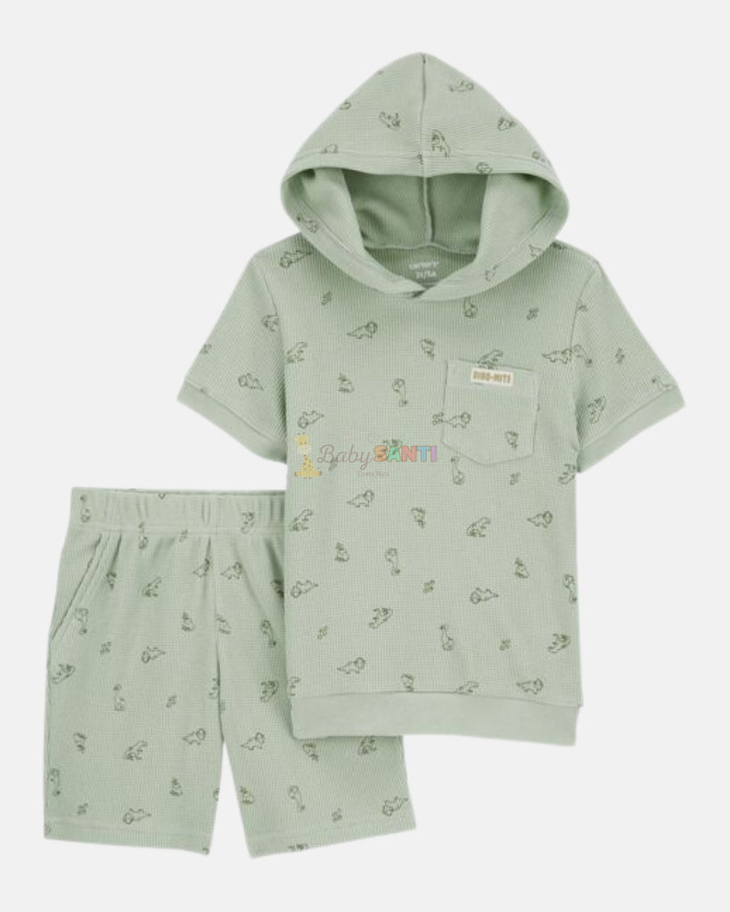 Conjunto Verde Dinosaurios
