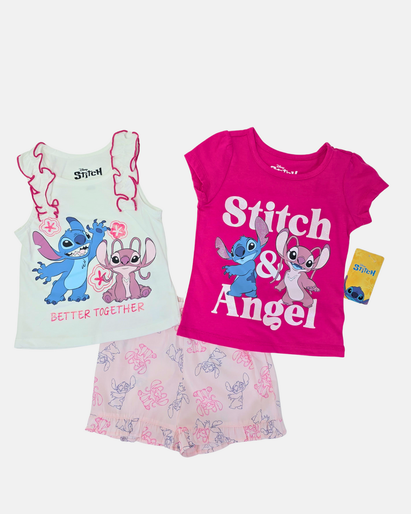 Conjunto 3 piezas Stitch