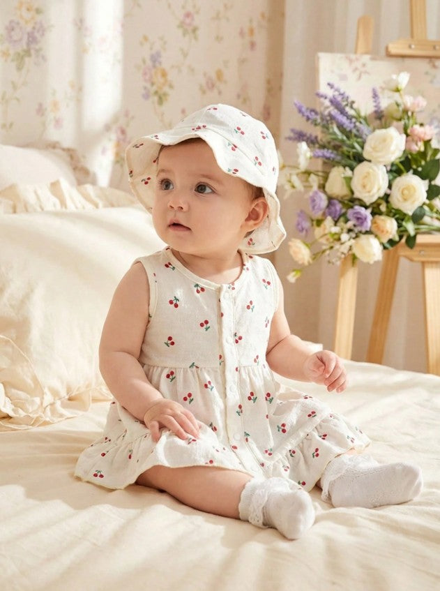 Conjunto Vestido & Sombrero