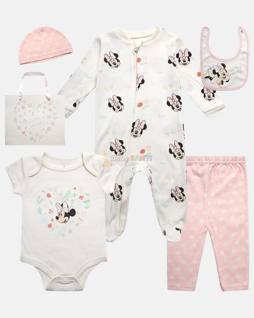 Conjunto 7 Piezas Minnie Mouse