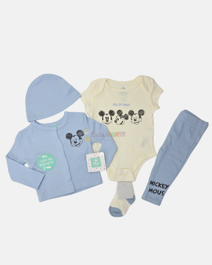 Conjunto 5 Piezas Mickey Mouse