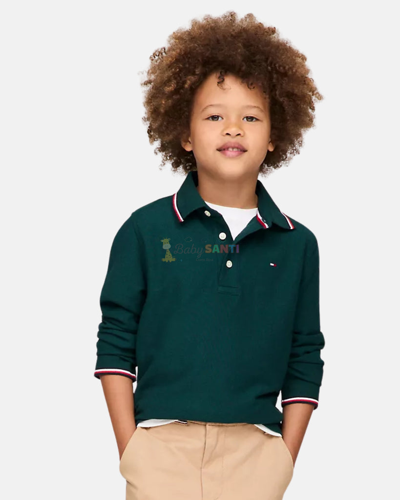 Camisa Manga Larga Tommy Hilfiger Verde