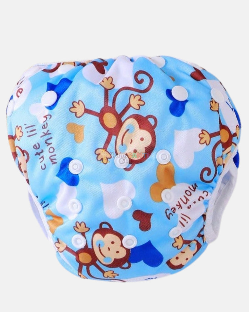 Pañal Natación Reutilizable Monito