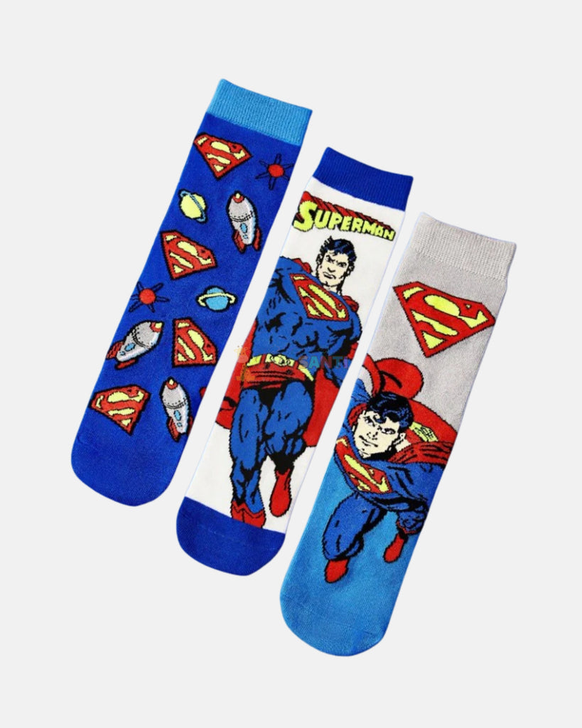 Pack 3 Medias Superman