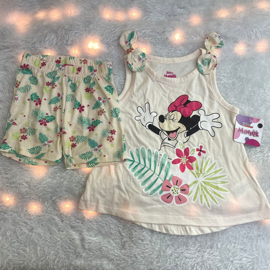 Conjunto 2 piezas con Blusa & Short Minnie