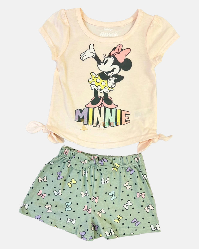 Conjunto 2 piezas con Blusa & Short Minnie