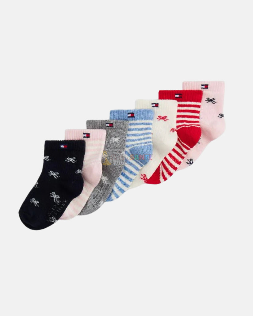 Pack 7 Medias Niña Tommy Hilfiger