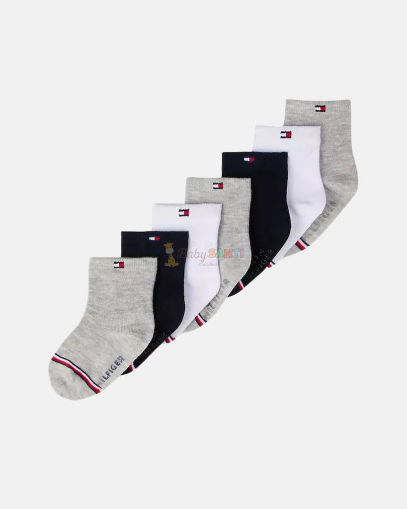 Pack 7 Medias Tommy Hilfiger