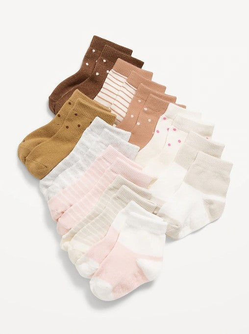 10 Pares de Medias Old Navy Niñas