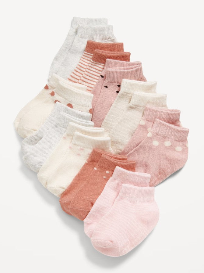 10 Pares de Medias Old Navy Niña