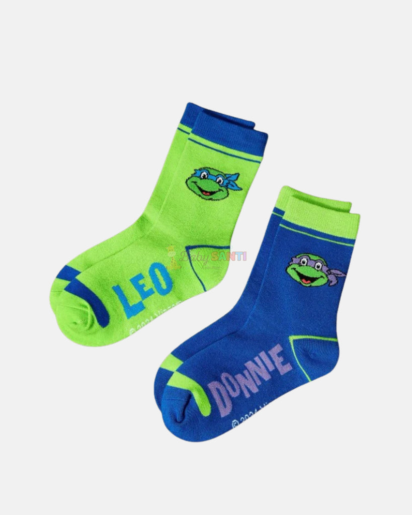 Pack 2 Medias Tortugas Ninja