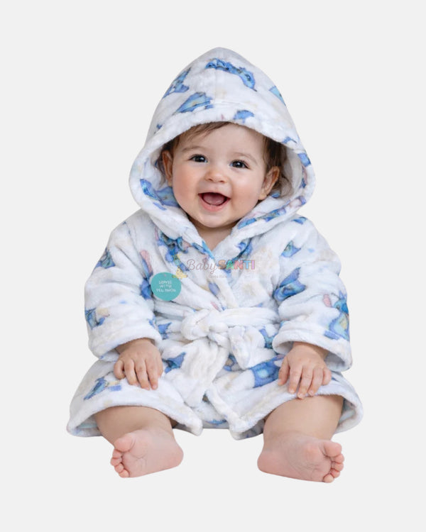 Bata Baño con Apego Stitch