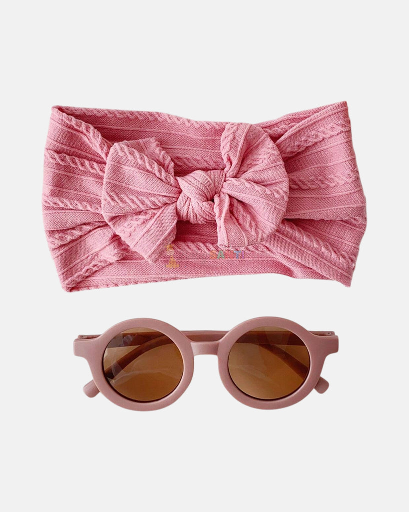 Lentes 100% UVA-UVB & Vincha Coral