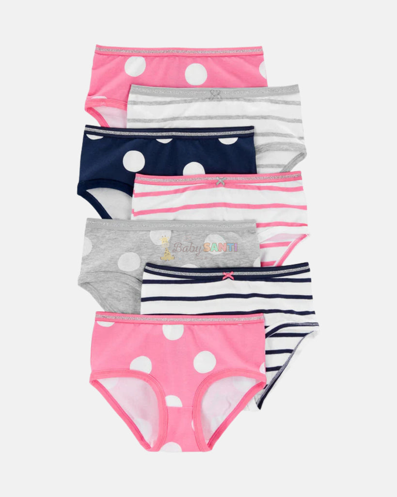 Paquete de 7 calzoncitos Niña