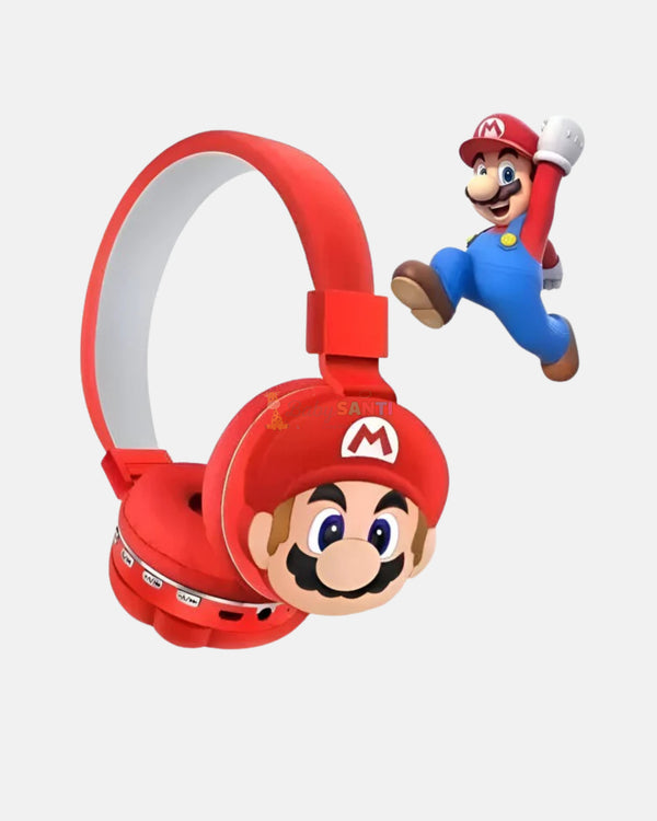 Audífonos Bluetooth Inalámbricos Mario Bros