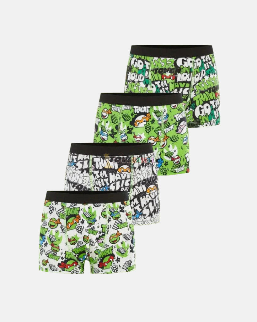 Paquete 4 Boxers Tortugas Ninja
