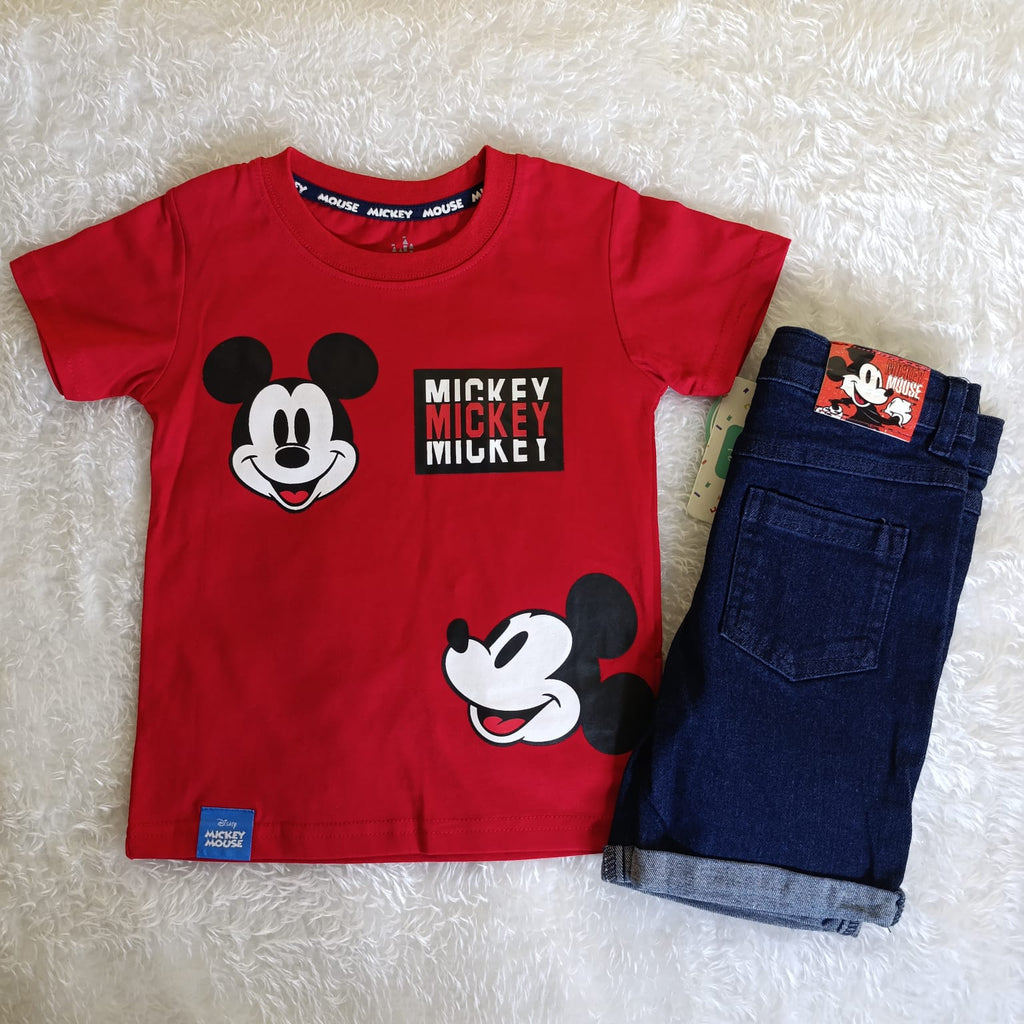 Conjunto 2 piezas Mickey Camisa & Short