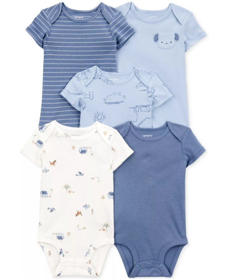 Paquete de 5 Mamelucos Niño