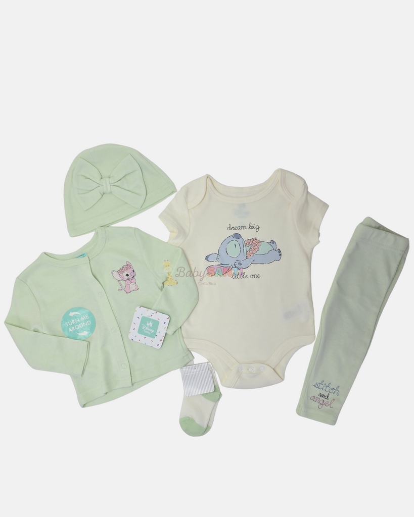 Conjunto 5 piezas Stitch