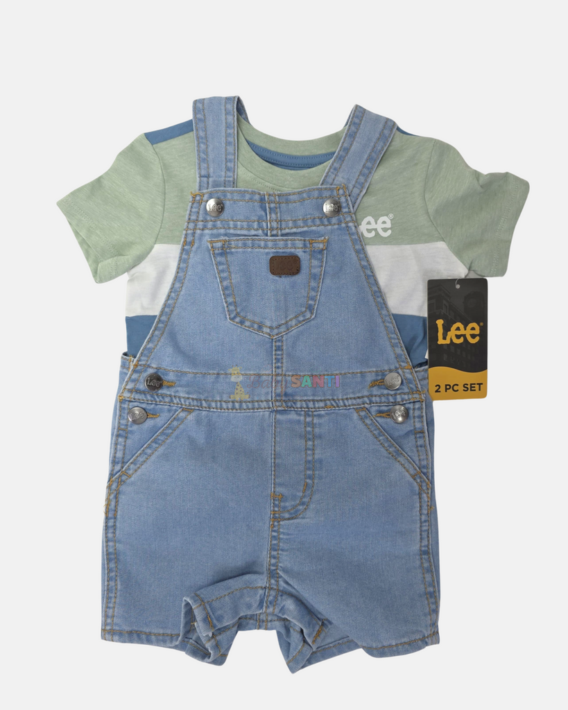 Conjunto 2 piezas Camisa & Overall Corto