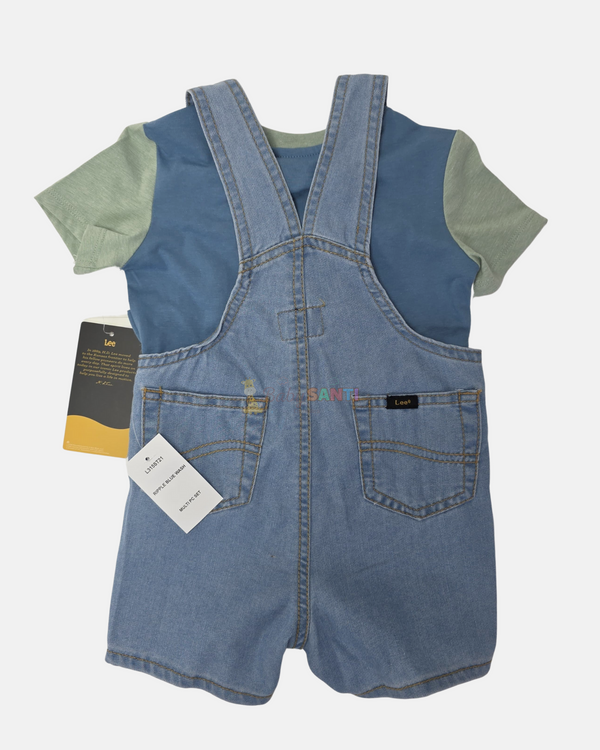 Conjunto 2 piezas Camisa & Overall Corto
