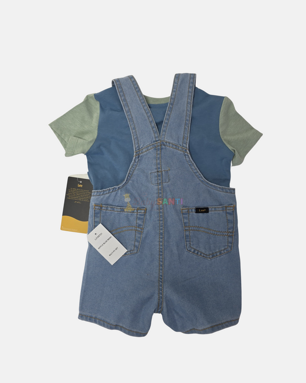 Conjunto 2 piezas Camisa & Overall Corto