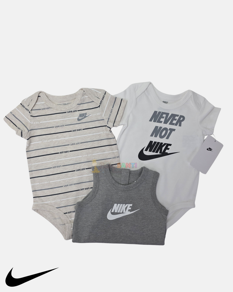 Paquete 3 Mamelucos Nike