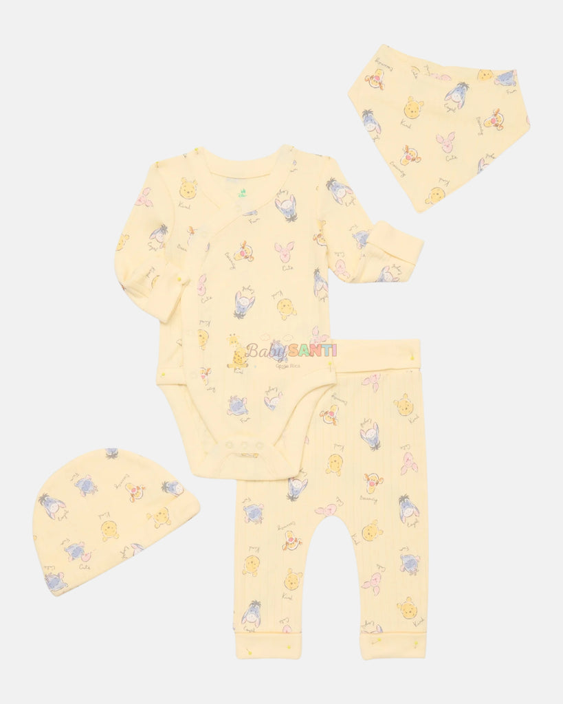 Set 4 piezas Winnie Pooh
