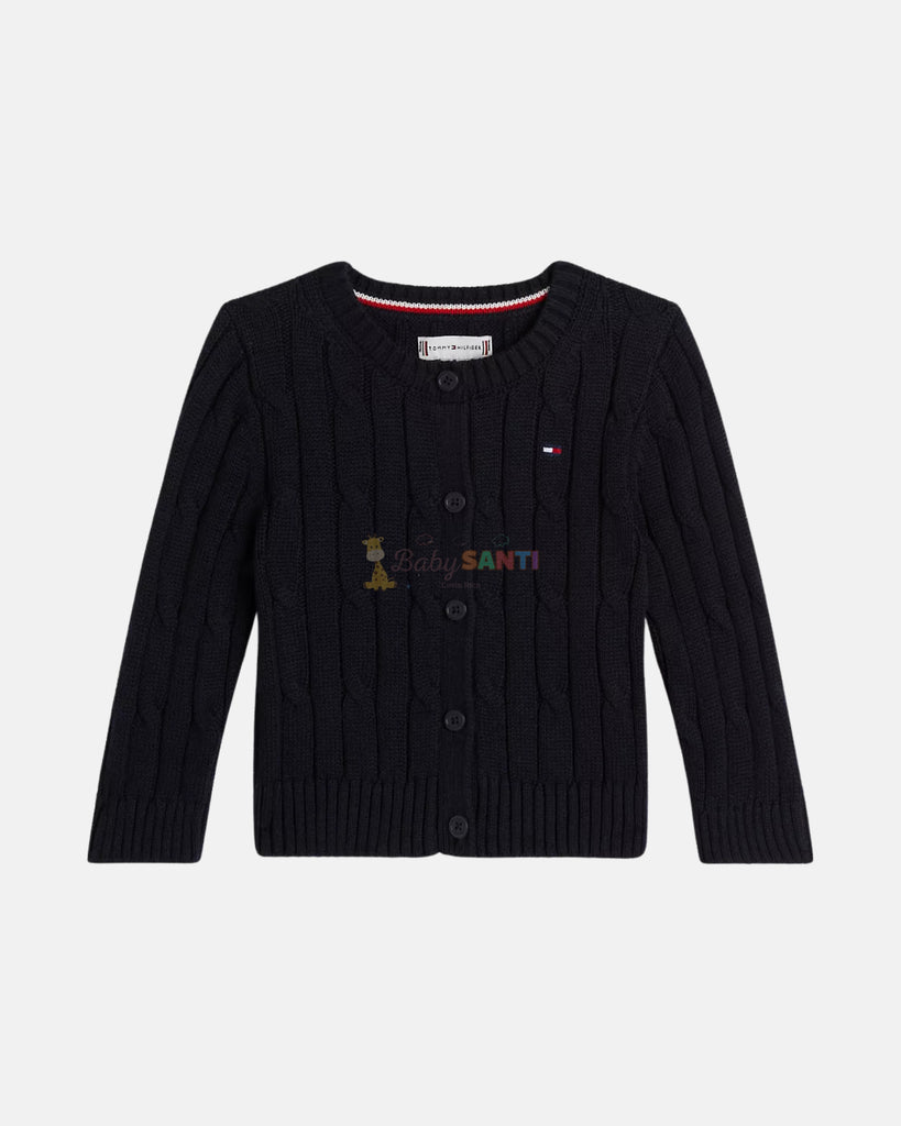 Cable Knit Cárdigan Tommy Hilfiger