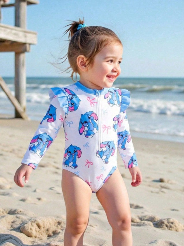 Traje de baño manga larga