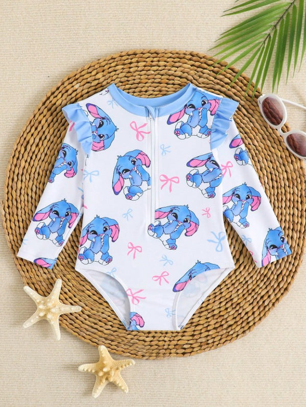 Traje de baño manga larga